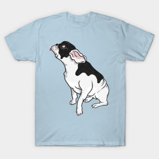 Black and white french bulldog T-Shirt